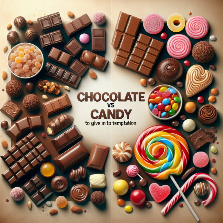 Chocolat vs Bonbons : Duel Sucré pour Céder à la Tentation Gourmande